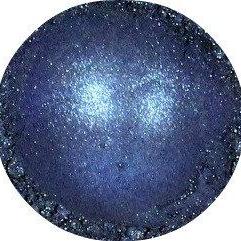 Blue Eye Shadow, semi matte, dark smokey eyeshadow, mineral eyeshadow, all natural cosmetics, loose pigment, CIJ SALE